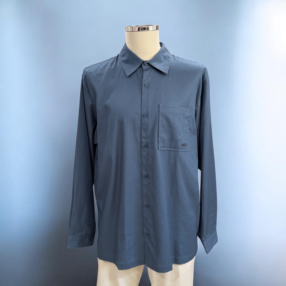 Mode Of One Mens Button‎ Down Shirt Corpcore Minimalist Workwear Modern